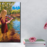 دختری با ویولون