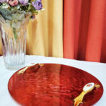 سینی رزینی قرمز